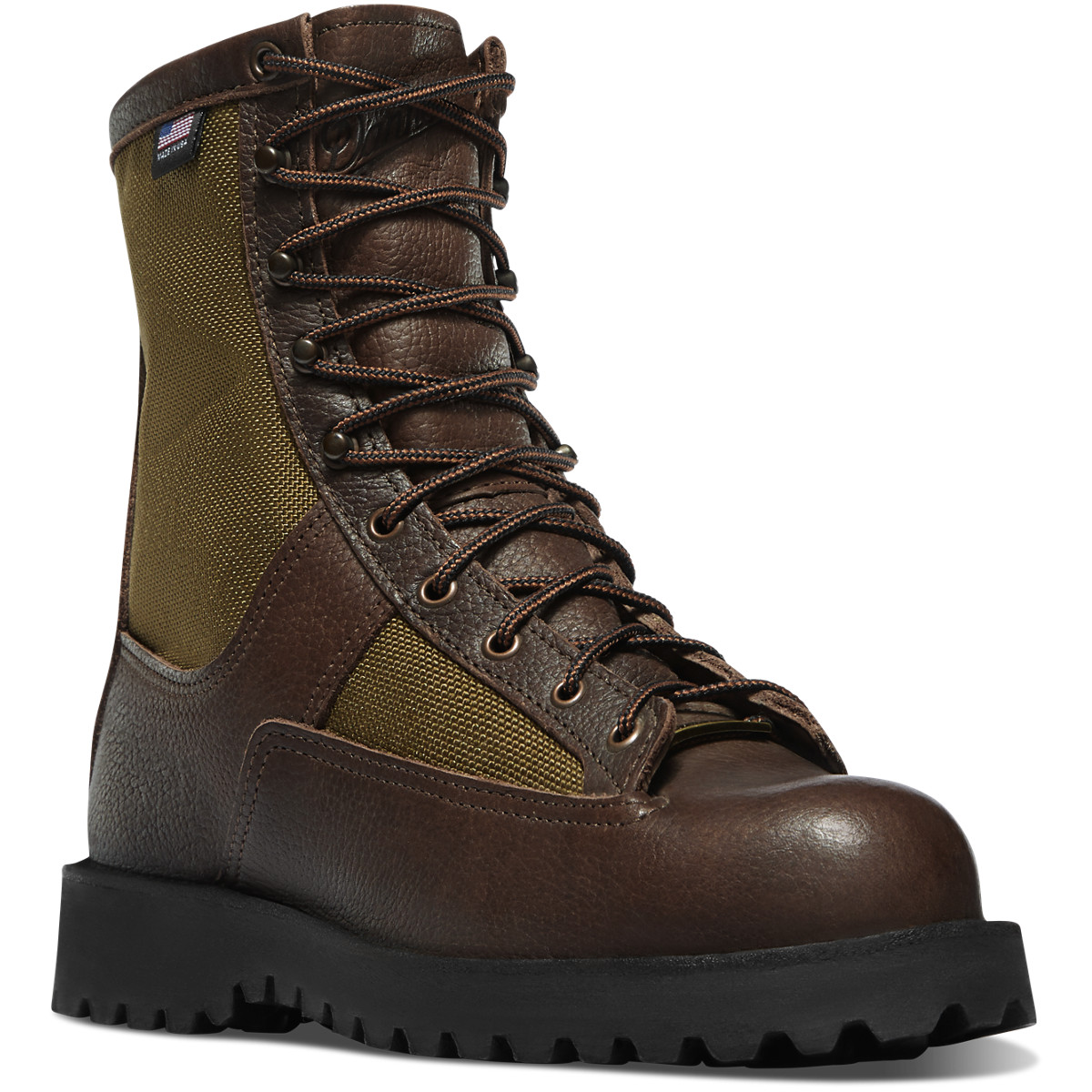 Danner Mens Grouse Hunting Boots Dark Brown/Olive - DMK321084